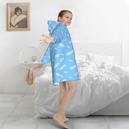 Blanket Hoodie for Kids CHIEFS