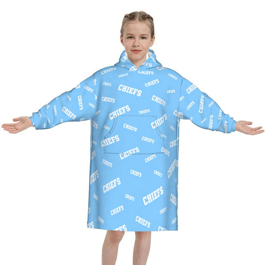 Blanket Hoodie for Kids CHIEFS