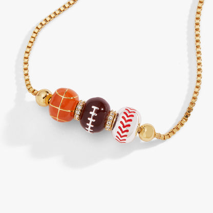 Game On Spinner Bolo Bracelet