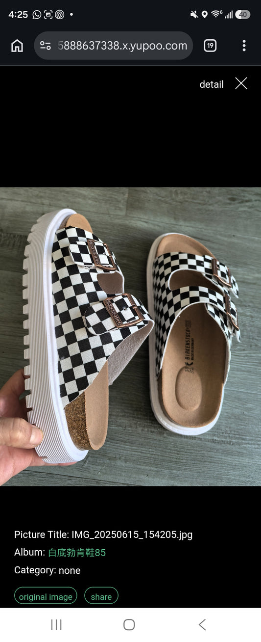 Pre-Order 1:1 Checkered Birks