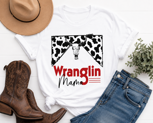 Wranglin Mama T‑Shirt